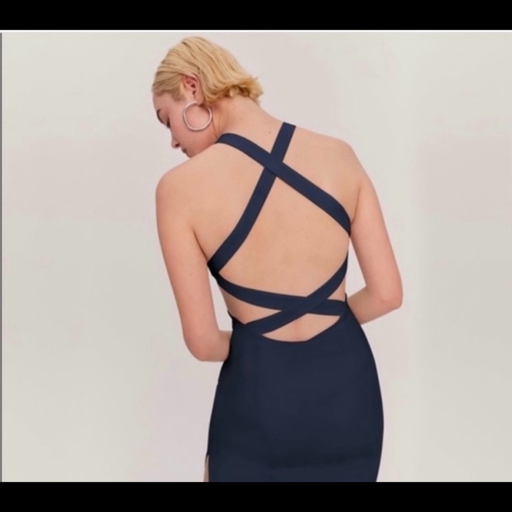 Navy Gown